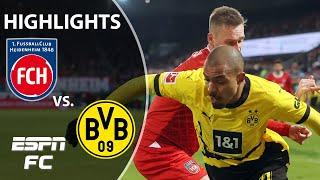 MISSED CHANCES  FC Heidenheim & Borussia Dortmund ends in draw | Bundesliga Highlights