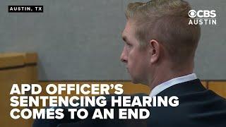 Sentencing of Austin Police Officer Chris Taylor focuses on use of deadly force