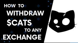 $CATS Airdrop Withdrawal to different exchanges - Eligibility Criteria