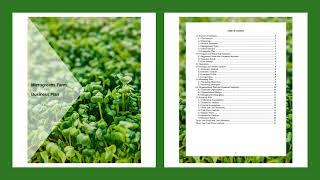 Microgreens Farm Business Plan Template