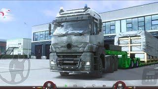 playing trucker of Europe/How strong is Mercedes Benz truck/@Beast254pick