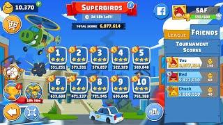 Angry Birds Friends. Superbirds. All levels 3 stars. Passage from Sergey Fetisov