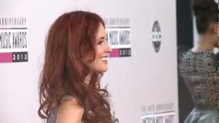 Meg Turney Red Carpet Fashion AMAs 2012