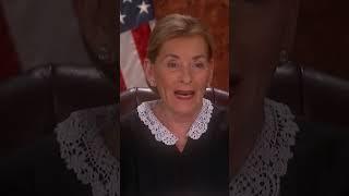 Volume is a vibe in Judge Judy's court! #shorts