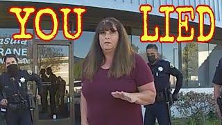 *ANGRY COP SCOLDS KAREN FOR LYING ABOUT WEAPON**PUBLIC RECORDS* ~REUPLOAD~