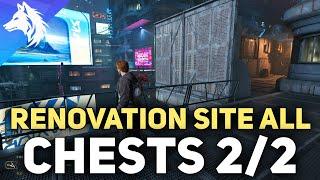 All Chests & Secrets (Renovation Site 4733) Star Wars Jedi Survivor