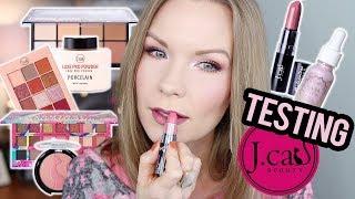 Testing Makeup  - J Cat Beauty! Get Ready with Me! | LipglossLeslie