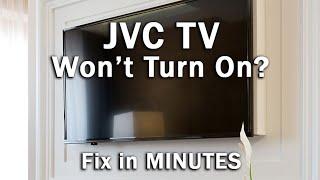 How to Fix Your JVC TV that Won't Turn On┃PROVEN Fixes