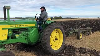 2019 Plowing Hitterdal, MN Day 2 starting John Deere 730 and 720 Diesel plus 630 730 50 70
