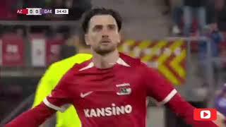 Highlights| AZ Alkmaar vs Go Ahead Eagles(2-2)| Eredivisie Match, 28.10.24