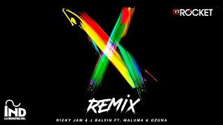 X Remix - Nicky Jam x J Balvin x Ozuna x Maluma