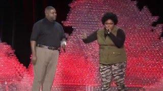 Nicole Paris and Ed Cage: A beatboxing lesson from a father-daughter duo | TED