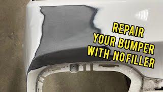 REPAIR YOUR CAR BUMPER WITH NO FILLER