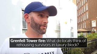 Grenfell Tower fire: What do locals think of rehousing survivors in luxury block?