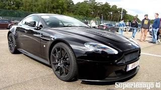 Aston Martin V12 Vantage on Track - Great Sounds!