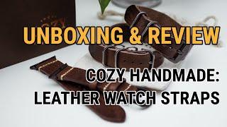 Unboxing & Review: Cozy Handmade - Leather Watch Straps