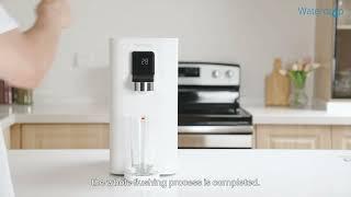 How to install Waterdrop K19 Countertop RO System? Installation and Use Guide (Heating type)