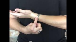 Lung 7- Acupressure point location
