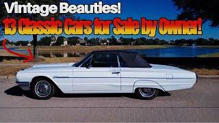 Vintage Rides! 13 Rare Classic Cars Found on Craigslist!