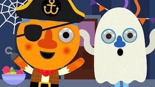 Knock Knock, Trick Or Treat? | Halloween Kids Song | Noodle & Pals