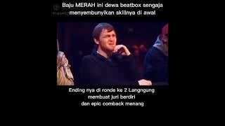 dewa beatbox berbaju merah