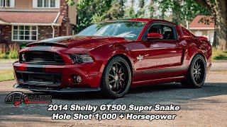 1,000 + Horsepower Shelby GT500 Super Snake Hole Shot - JFK Auto