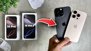 UNBOXING iPhone 16 Pro and 16 Pro Max