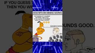 How bitcoin mining works #memes #funny #viral #shorts #tech #ai #genie #crypto #fyp #coding #gaming
