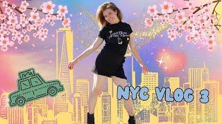 NYC Vlog! Coffee, Pizza, Atlantic City, Cherry Blossoms in Central Park (Working class creative NYC)