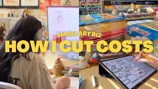 Running a Small Art Business on a Budget | Save on Shipping, Marketing & Supplies