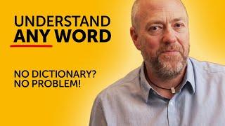 Understand ANY English Word (No Dictionary Needed!)