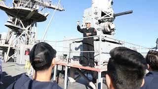 San Diego Wave FC Visit USS Germantown at Fleet Week San Diego