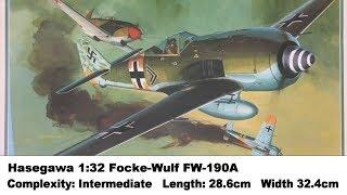 Hasegawa 1:32 Focke Wulf FW-190A Kit Review