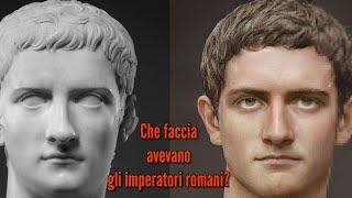 Le facce degli imperatori romani