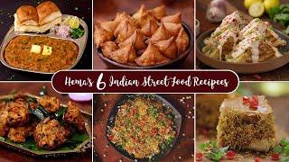 6 Famous Indian Street Food Recipes | Evening Snacks Recipe | Street Food of India @HomeCookingShow