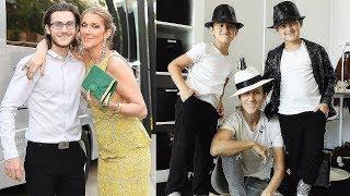 Celine Dion's Sons  2018