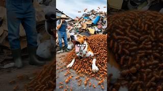 Aggressive Red Ants and Dog