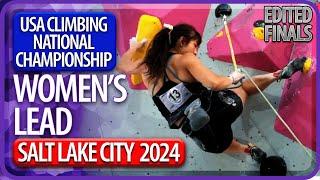 USA National Championships | Lead Finals | Women's | 2024