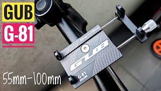 GUB G-81 Aluminum Alloy Bicycle Phone Holder‎  ™©