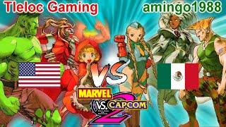 Marvel vs Capcom 2: New Age of Heroes - Tleloc Gaming vs amingo1988