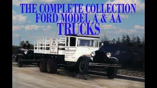 Ford Model A and Model AA Trucks A Complete Look At The Full Line Of Trucks Ford Manufactured!