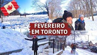 CLIMA E TEMPERATURA DE FEVEREIRO EM TORONTO - Viajar para o Canadá