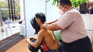 Super Strong BACK PAIN Relief Massage with Hot CBD CANNABIS OIL