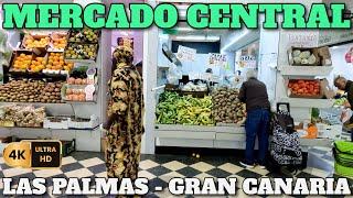 MERCADO CENTRAL TOUR - LAS PALMAS - GRAN CANARIA - 4K - 2024