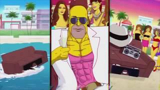 Simpsons LAZERHAWK Rider