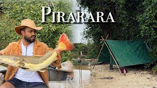 ACAMPANDO e PESCANDO no último CARTUCHO só PEIXE bruto! 24 horas de CHUVA e água cortando estrada ️