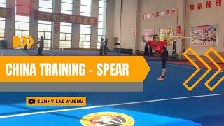 China Wushu Training - Spear