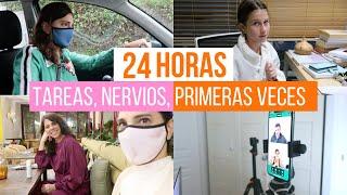 24 horas: Problemas en mi cara, momentos de estrés, comida con Nacho, tareas y cena con amigas.