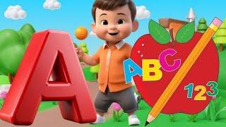 ABCD Phonics song abcd Kids Song Two words Nursery rhymes A to Z alphabet phonics sound Chichoo tv