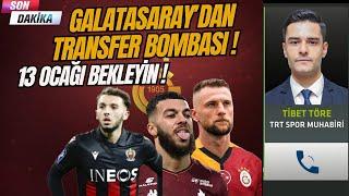 Galatasaray transfer gündemi, Tibet Töre Mikautadze, Amine Gouiri, Skriniar, transfer gelişmelerini